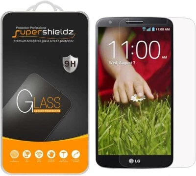 [2-Pack] Supershieldz Tempered Glass Screen Protector for LG G2 - Image 1 of 4