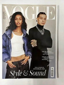 British Vogue Magazine July 2024 Central Cee & Mona Tougaard - Picture 1 of 1