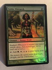 MTG ** NOBLE HIERARCH ** FOIL ** NM Near Mint ** Conflux ** MAGIC