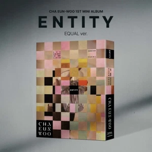 CHA EUN-WOO 1st Mini Album ENTITY EQUAL CD+P.Book+P.Card+Sticker+F.Poster+Gift - Imagen 1 de 6