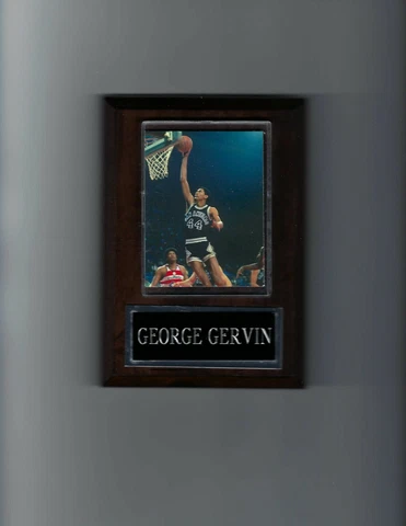 GEORGE GERVIN PLAQUE SAN ANTONIO SPURS BASKETBALL NBA Cover
