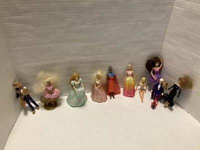 Barbie lote de 10 muñecas pequeñas de colección McDonald’s happy food juguetes paquete Foto 1 de 4