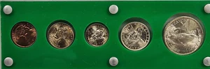 1945-1958 Philippine Republic Type 5 Set Coins - Picture 1 of 6