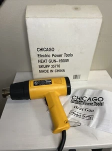Pistola de aire caliente con cable Chicago Electric 35776 - Imagen 1 de 12