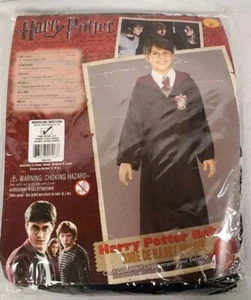 Harry Potter Gryffindor Hooded Cloak Robe Costume Halloween Size Adult Small - Picture 1 of 6