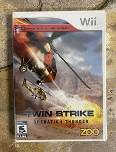 Twin Strike: Operation Thunder - Nintendo Wii **NUEVO** - Imagen 1 de 4