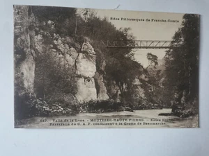 CPA 25 MOUTHIER-HAUTE-PIERRE - Entre Roches - Imagen 1 de 2