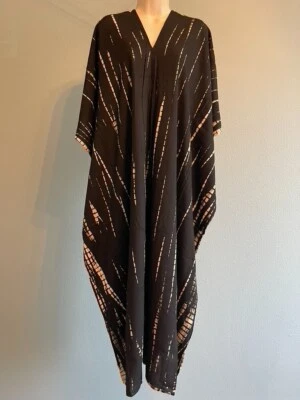 Woman's Long Lounge House Dress, Patio Dress, Night Gown, Kaftan, Cover Up - Image 1 of 3