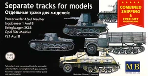 Master Box 3505 Separate Caterpillar Tracks escala 1/35 kit modelo - Imagen 1 de 10