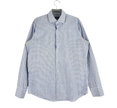 Hugo Boss Uomo Casual Gerald Regular Fit Camicia Formale Taglia 41 - 16 - Immagine 1 di 4