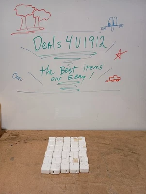 Lot 30 OEM Apple 12W Single USB Wall Chargers Power Adapters Good Pre Owned - Image 1 of 4