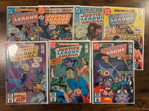 Lot of 7 Justice League Of America #181 182 186 187 188 189 190 DC Comics Starro - Picture 1 of 8