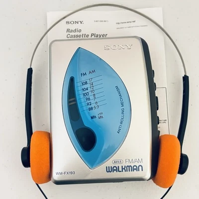 SONY Walkman WM-FX193 Radio Cassette Player - New Belt- Serviced- Mint Condition - Image 1 of 4