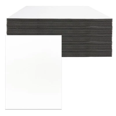 13 x 17 Inch Corrugated Cardboard Sheets Flat Layer Pads White rectangle Sepa... - Image 1 of 4
