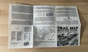 Vintage 1988 Trail Map Barton Creek Greenbelt Austin Texas Loop 360 To Zilker - Picture 1 of 3