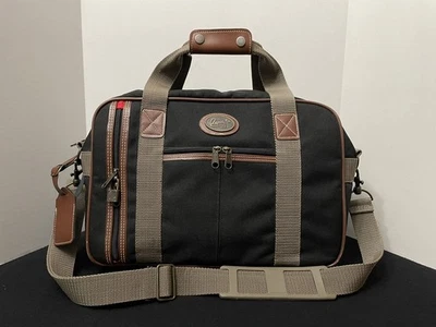 Ricardo Beverly Hills Carry On Luggage Tote Computer Executive Bag Black EUC - Image 1 of 4