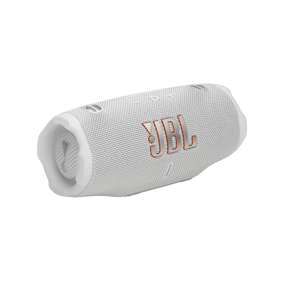 JBL Charge 6 Portable Waterproof Bluetooth Speaker - White