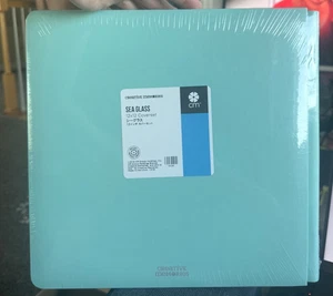 Creative Memories 12x12 Sea Glass Foiled Album Coverset New Turquoise - Picture 1 of 2