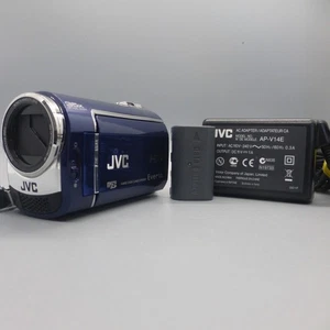 JVC Everio GZ-MG330AEK Handheld HDD Camcorder blau getestet voll funktionsfähig Set - Bild 1 von 8
