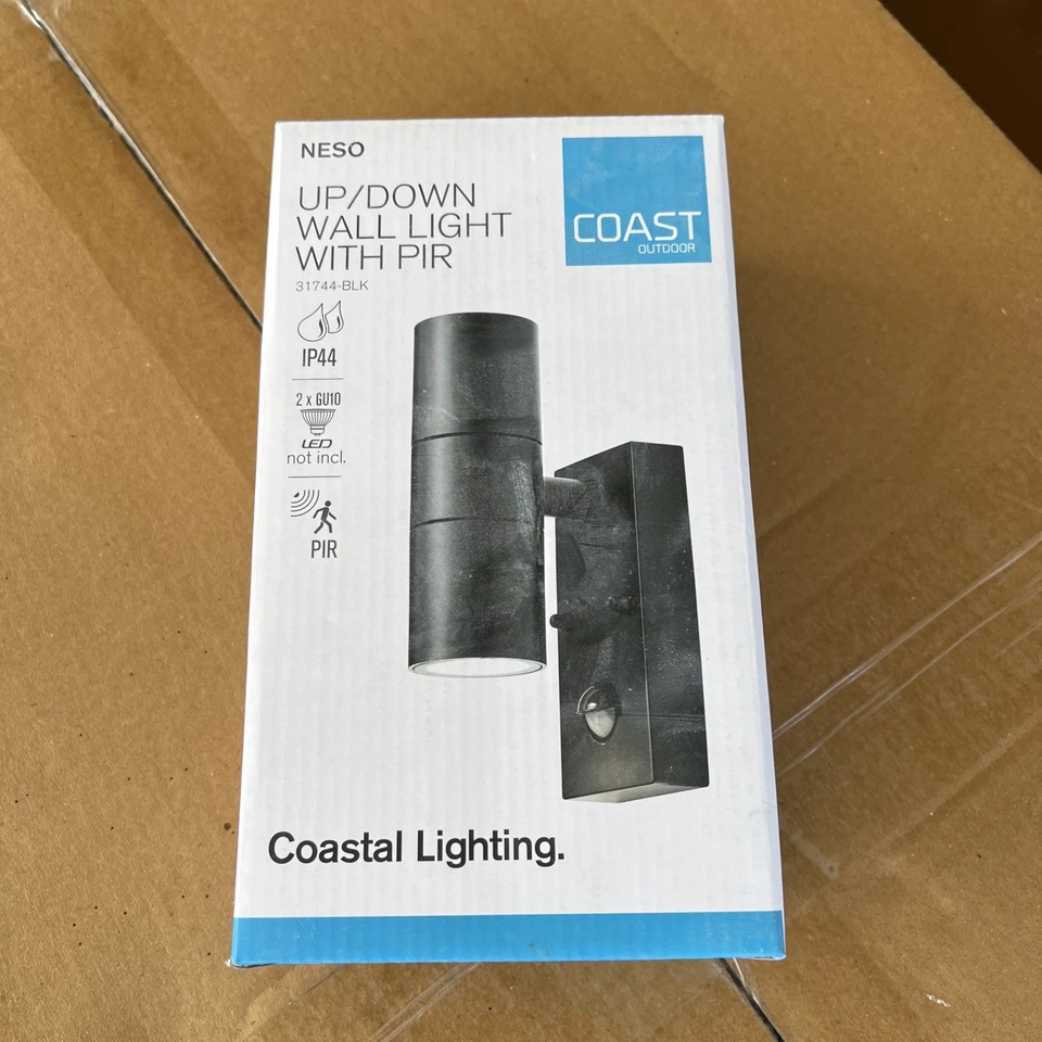 Lámpara de pared Neso arriba/abajo con PIR Coast exterior 💡 Foto 1 de 1