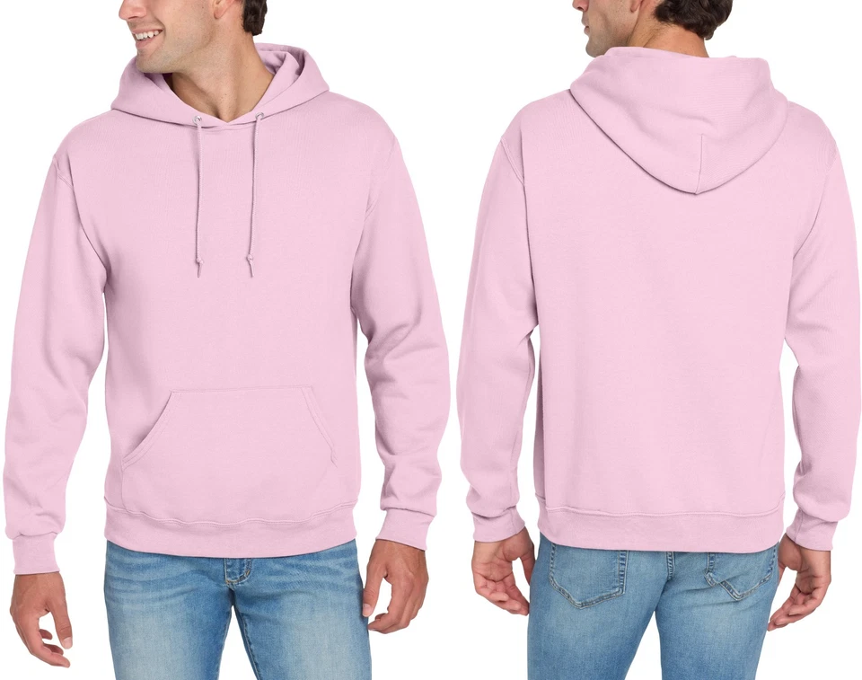 Jerzees Para Hombres Sudadera con Capucha PREENCOGIDA Mezcla Sudadera con Capucha Antipíldora Sudadera con Capucha S-4XL Foto 1 de 1