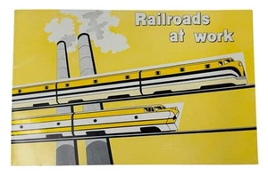 BOOKLET – RAILROADS AT WORK, ASSOC. OF AMERICAN RAILROADS, 1960 - Picture 1 of 10