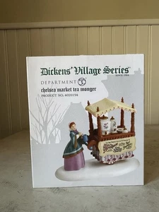 Dept 56 Dickens Village Chelsea Market Tea Monger usato in ottime condizioni 4020194 accessorio RARO - Foto 1 di 10