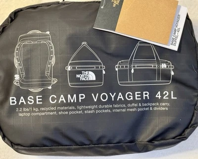 Bolsa de viaje The North Face Base Camp Voyager 42L totalmente nueva Foto 1 de 4