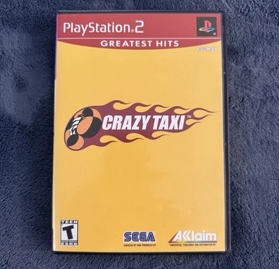 Crazy Taxi (Sony PlayStation 2, PS2, 2002) CIB Complete & Tested - Image 1 of 3