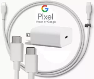 USB C Cargador Rapido para Google Pixel 4 4 XL 3 2 Pixel 2 XL with USB C cable - Picture 1 of 5