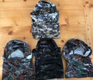 4 Camouflage Tactical Military Hunting Balaclavas/Face Masks - Picture 1 of 3