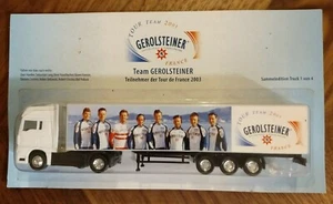 Gerolsteiner Tour de France 2003 Truck - Werbetruck Modellbau LKW 1:87 H0 OVP - Bild 1 von 2