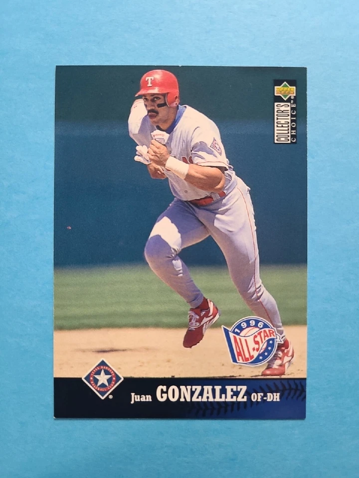 JUAN GONZALEZ 1997 UPPER DECK COLLECTOR'S CHOICE BASEBALL CARD # 240 G5772 - Image 1 of 1