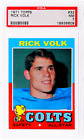 1971 Topps #32 Rick Volk PSA 7