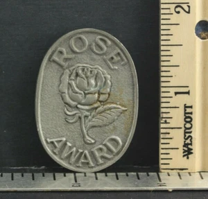 Oststern Rosenpreis mit Rosenbild Anstecknadel Button - gebraucht B526 - Bild 1 von 2