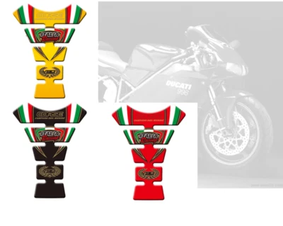 Calcomanía protectora adhesiva para tanque 3D DUCATI 748 916 996 998  Foto 1 de 4