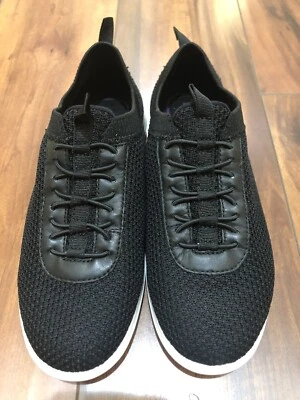 Zapatilla deportiva Aravon para mujer de malla elástica negra de moda talla 6,5 2E Foto 1 de 4