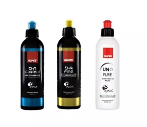 Kit Pasta Abrasiva serie D-A 3 X 250 ml Rupes Detailing Auto e Moto - Imagen 1 de 1