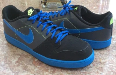 Nike Backboard Men's Black Blue Gray Athletic Shoes Size 11.5 #378336-043 EUC - Image 1 of 4