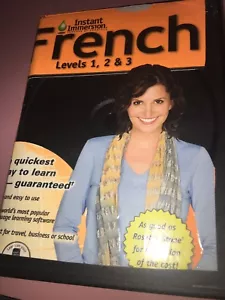 (2011 Version) Instant Immersion French Levels 1 2 & 3 - Picture 1 of 3