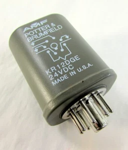 NEW AMF Potter & Brumfield KR12DGE-24VDC General Purpose Relay 472Ω 10A - Picture 1 of 2