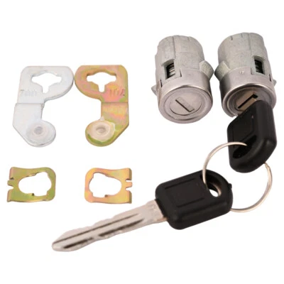 Door Lock Cylinder Set With Keys & Clips For 2001-2006 CHEVY SILVERADO TAHOE - Image 1 of 4