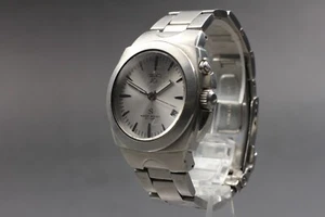 Reloj de cuarzo Seiko AGS Kinetic SUS para hombre con fecha 5M42-0E50 esfera plateada [Excelente] - Imagen 1 de 10