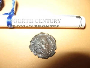 4th Century ROMAN BRONZE COIN Ancient NICE Constantine - Picture 1 of 3