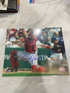 Jason Varitek Boston Red Sox Signed 8x10 Photo - Picture 1 of 1