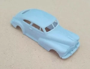 ABS-LIKE RESIN 3D PRINTED 1/60 1948 CHEVROLET FLEETLINE AERO SEDAN BODY - Picture 1 of 9