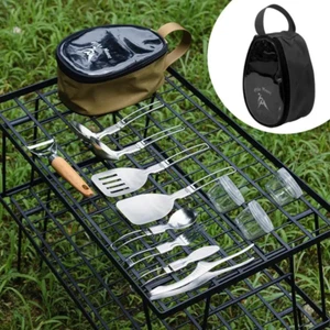 Camping Kitchen Set 11Pcs Cooking Gear - Picture 1 of 10