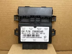 2007-2014 GM Tahoe Escalade Yukon Memory Seat Control Module 15895345 - Picture 1 of 4