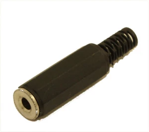 3.5mm Plug/Jack Stereo TRS 3 Connector Self Solder FEMALE - Picture 1 of 2