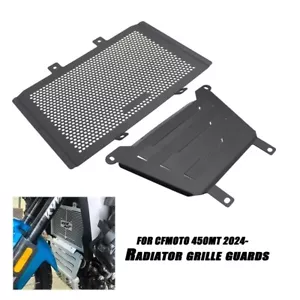 Radiator Guard Protector Grille Cover Protection Fit For CFMOTO 450MT 2024 2025 - Foto 1 di 9